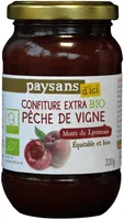 Confiture extra Pêche de vigne