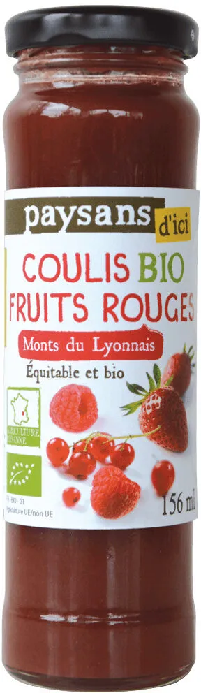 Coulis De Fuits Rouges Bio & équitable