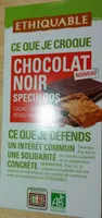 Chocolat noir speculoos