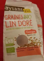 Graines BIO lin doré