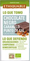 Chocolate negro caramelo punta de sal