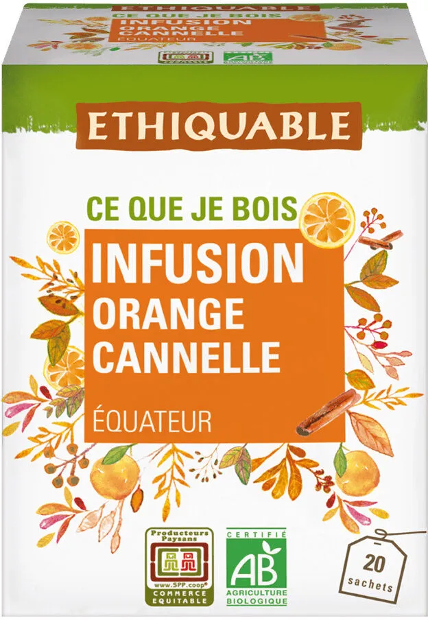 Infusion orange canelle