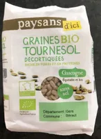 Graines bio tournesol décortiquées