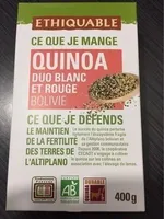 Quinoa duo blanc et rouge Bolivie