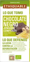 Chocolate negro ecológico de perú y haití con