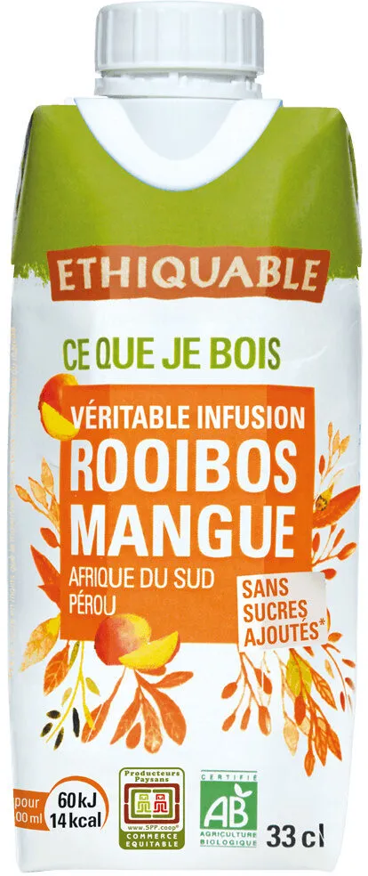 Véritable infusion rooibos mangue