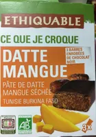 Pâte de datte mangue