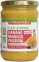 Banane mangue passion sans sucres ajoutés