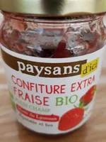 Confiture extra fraise bio
