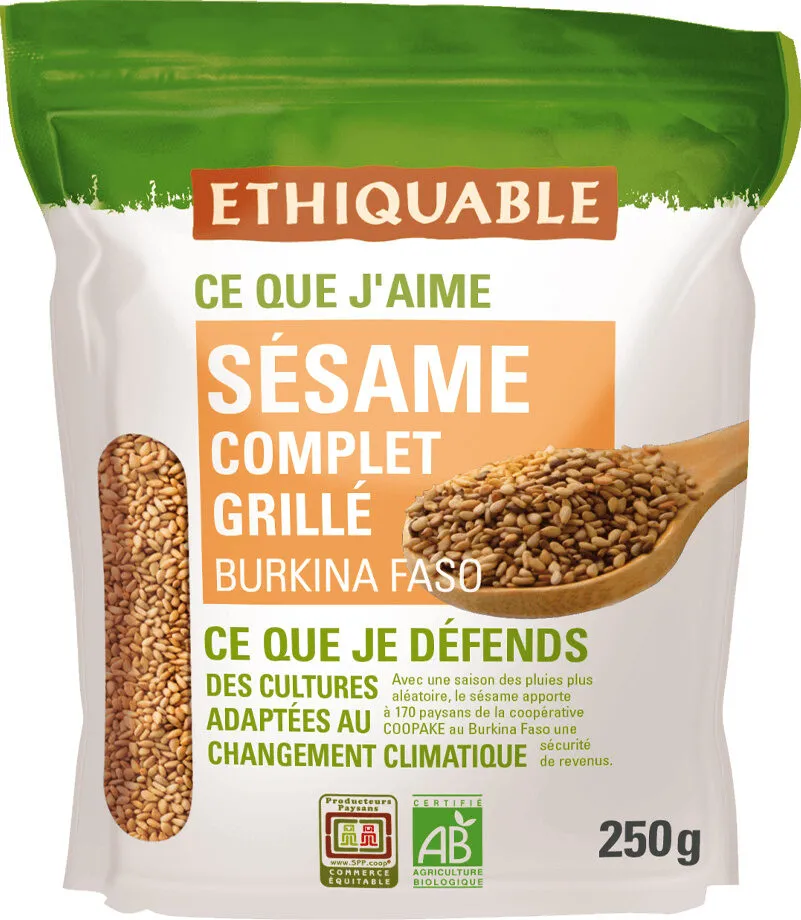 Sésame complet grillé