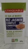 Riz jasmin complet Cambodge