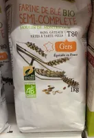 Farine de blé bio semi complète