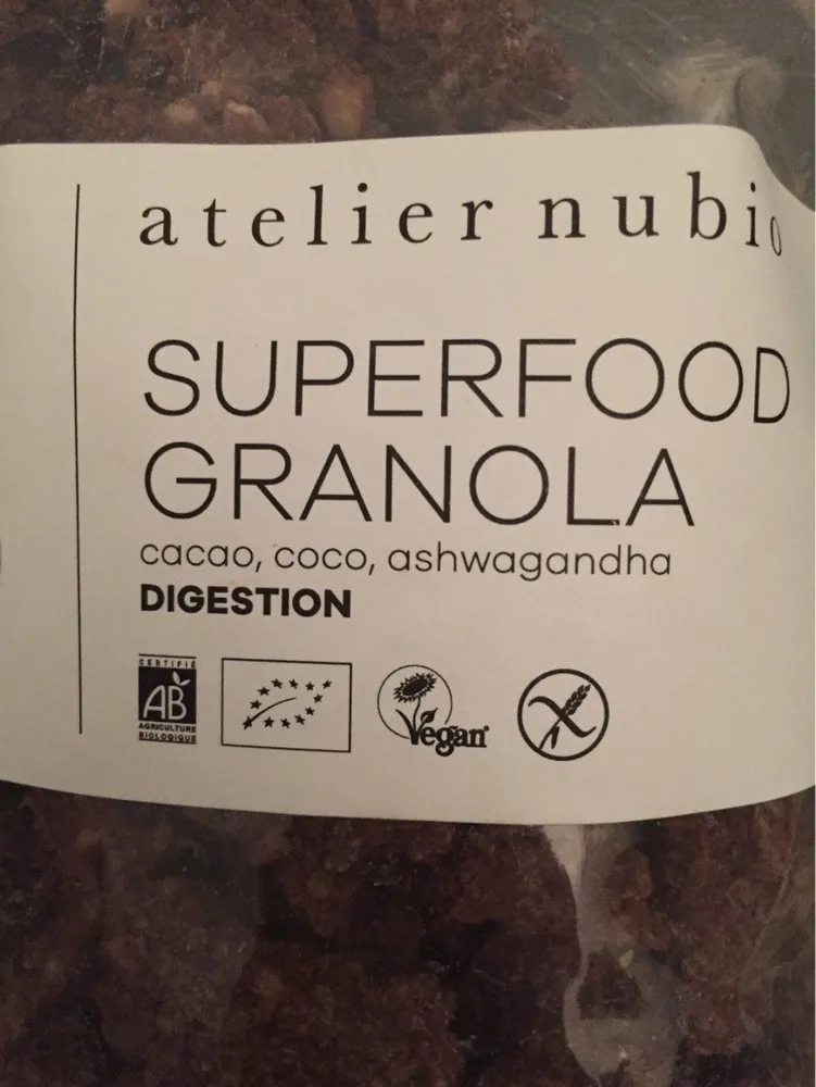 Superfood granola digestion
