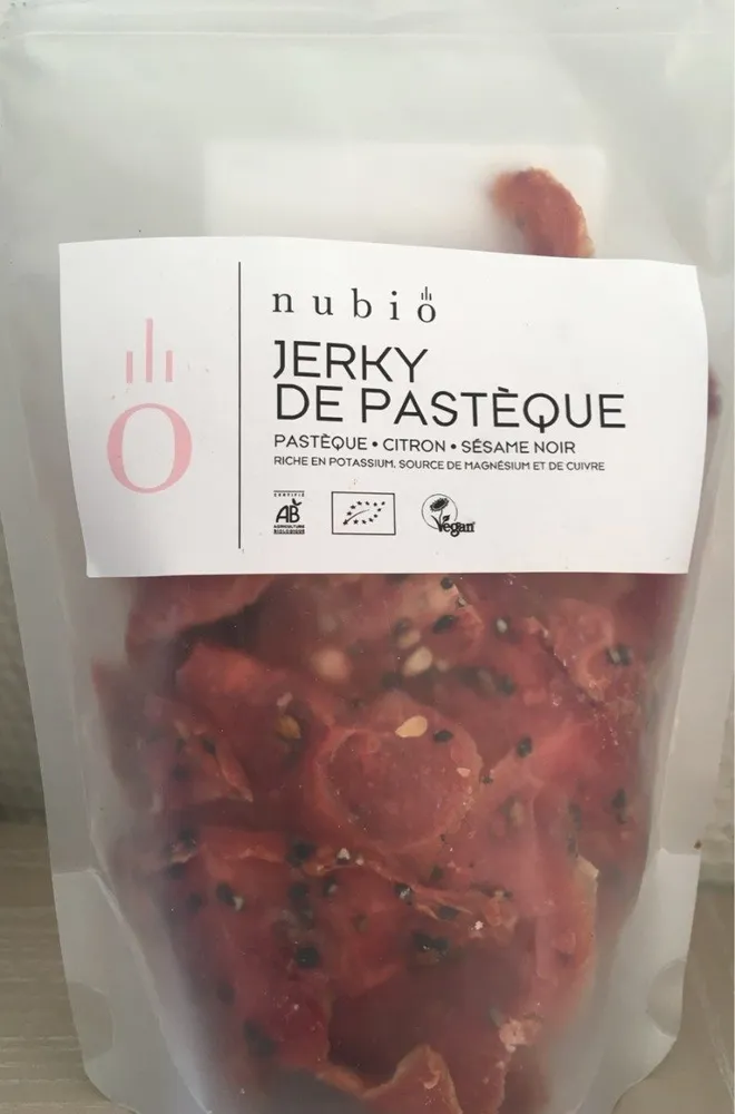 Jerky de pastèque