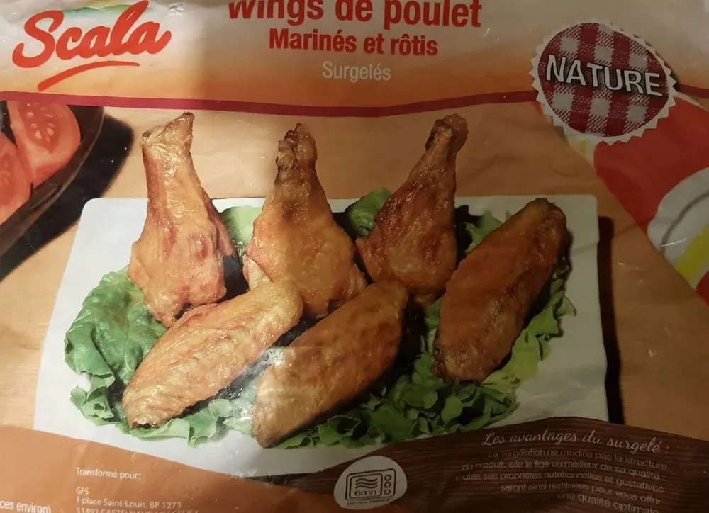 Wings surgelés