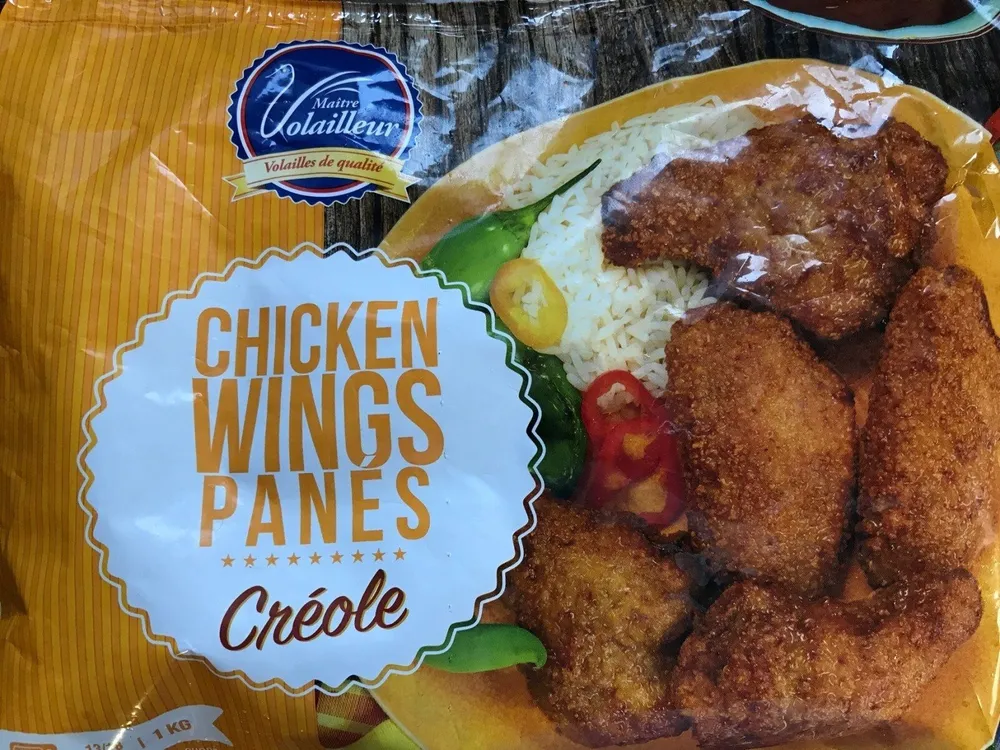 Chiken Wings Panés Créole