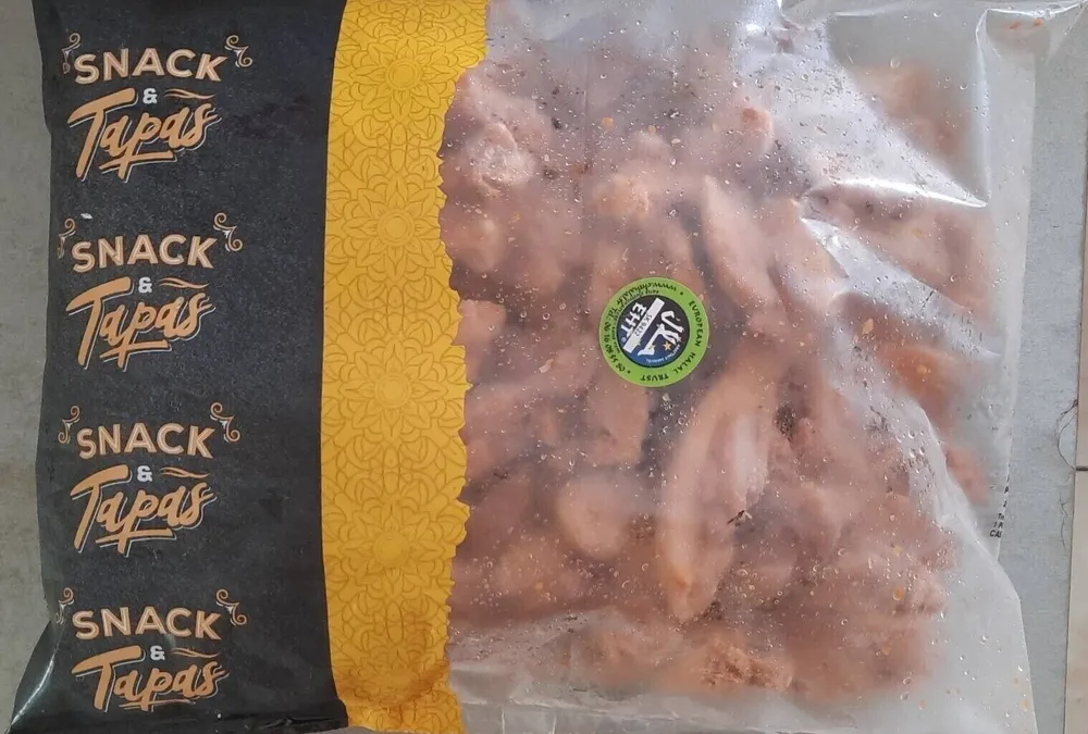 Lamelles de cuisses de poulet kebab halal