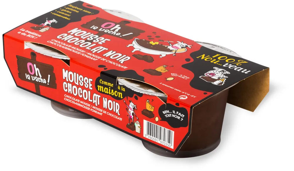Mousse au chocolat noir