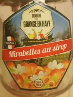 Mirabelles au sirop
