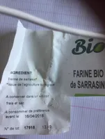 Farine Bio de Sarrasin