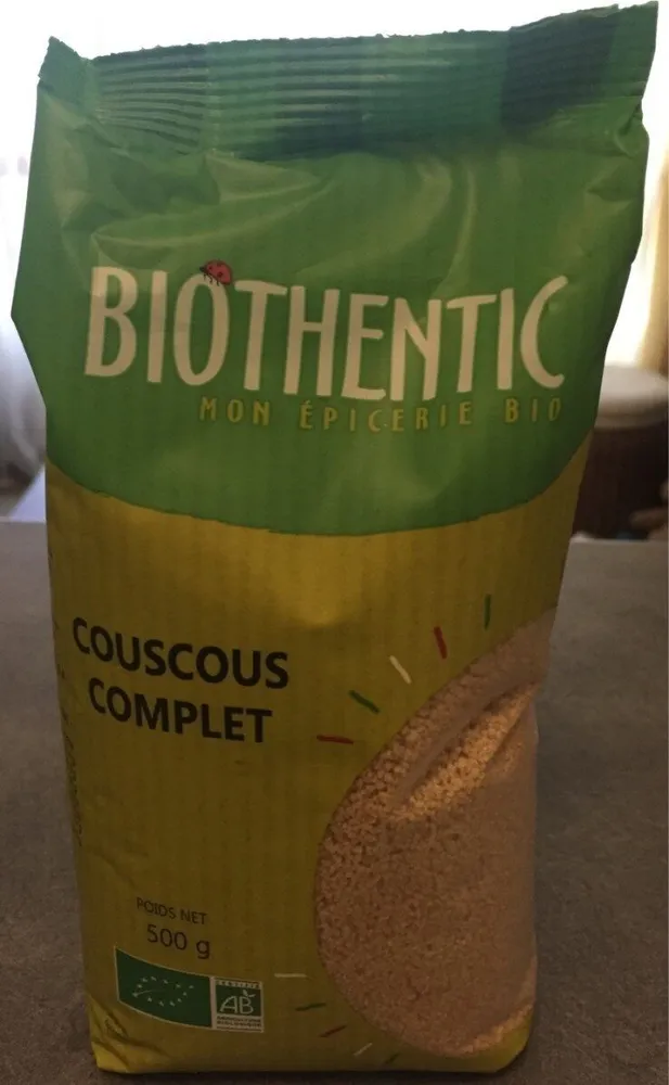 Couscous complet de ble dur