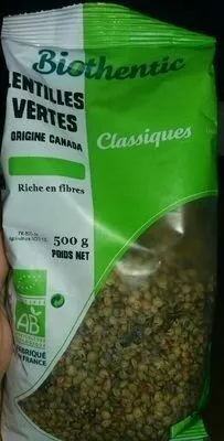 Lentilles vertes