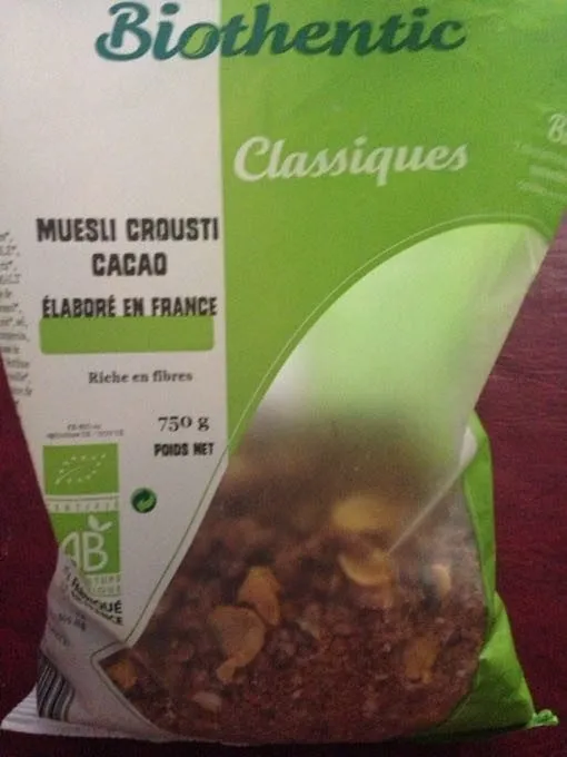 Muesli Crousti Cacao