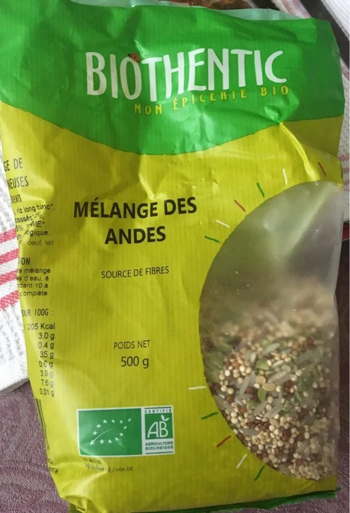 Melange des Andes