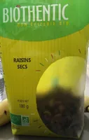 Raisins secs