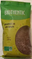 Graines de lin brun