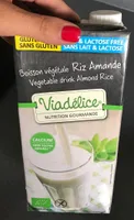 Boisson végétale riz amande