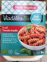 Menu Végélice Fusilli Tomate basilic