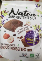 Mini brownies choco noisettes