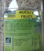Muesli 6 fruits