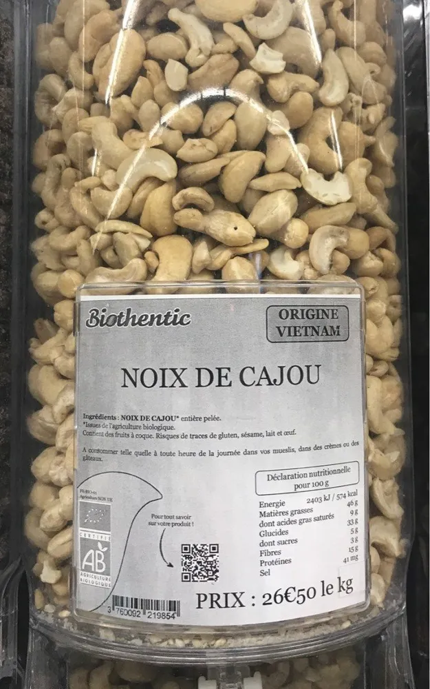 Noix de cajou