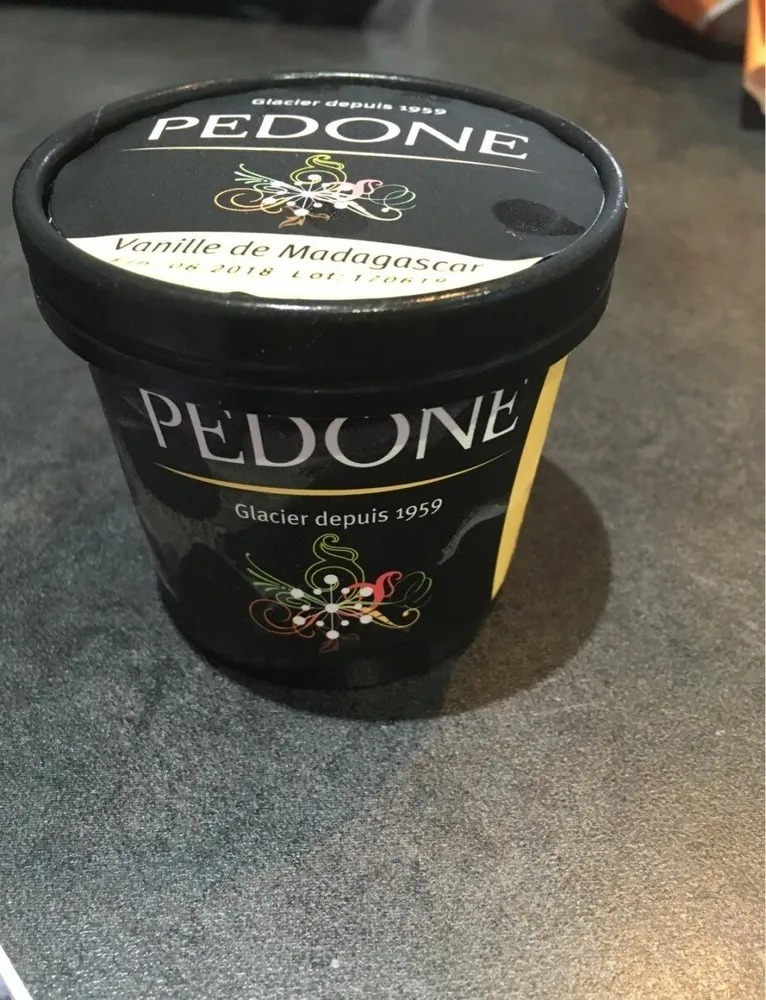Crème glacee vanille de madagascar