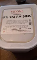 Glace rhum raisin