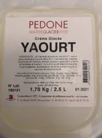 Crème glacé au yaourt