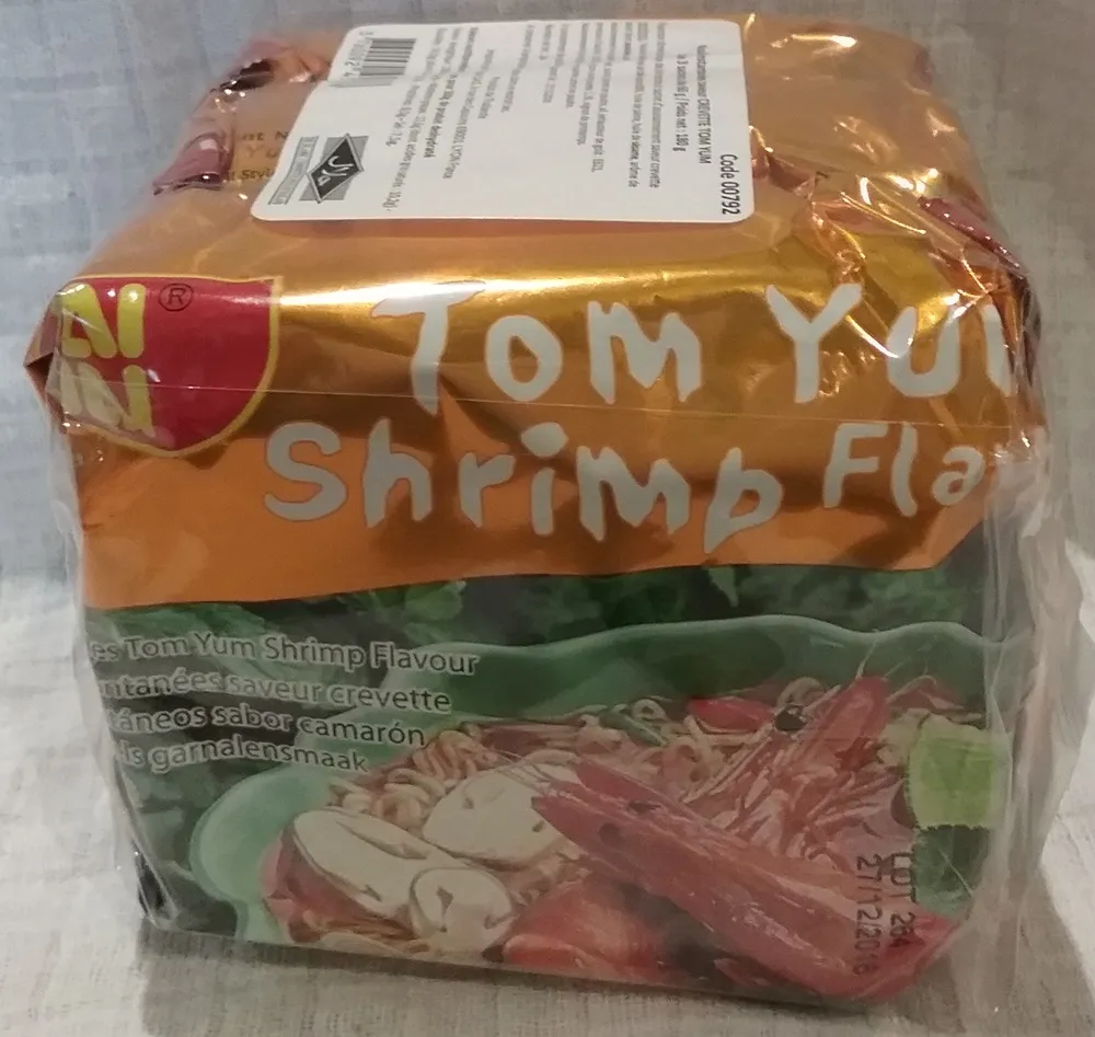 Nouilles instantanées saveur crevette TOM YUM