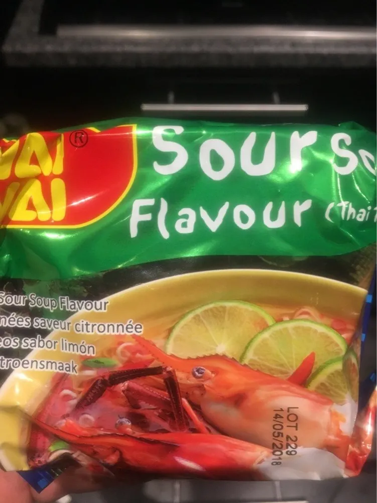 Nouilles instantanées saveur citronnée lot de 3