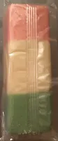Pâte d'amandes tricolore