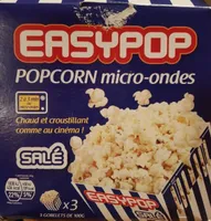 Pop corn salé