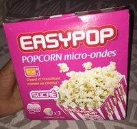 Popcorn micro-ondes sucré 100g