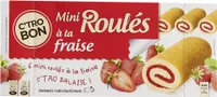 Mini rolls fourrage a la fraise