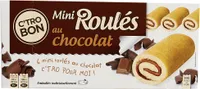Mini roulés au chocolat