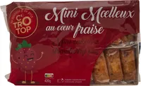 Mini moelleux au coeur fraise