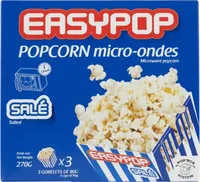 POPCORN micro-ondes SALÉ