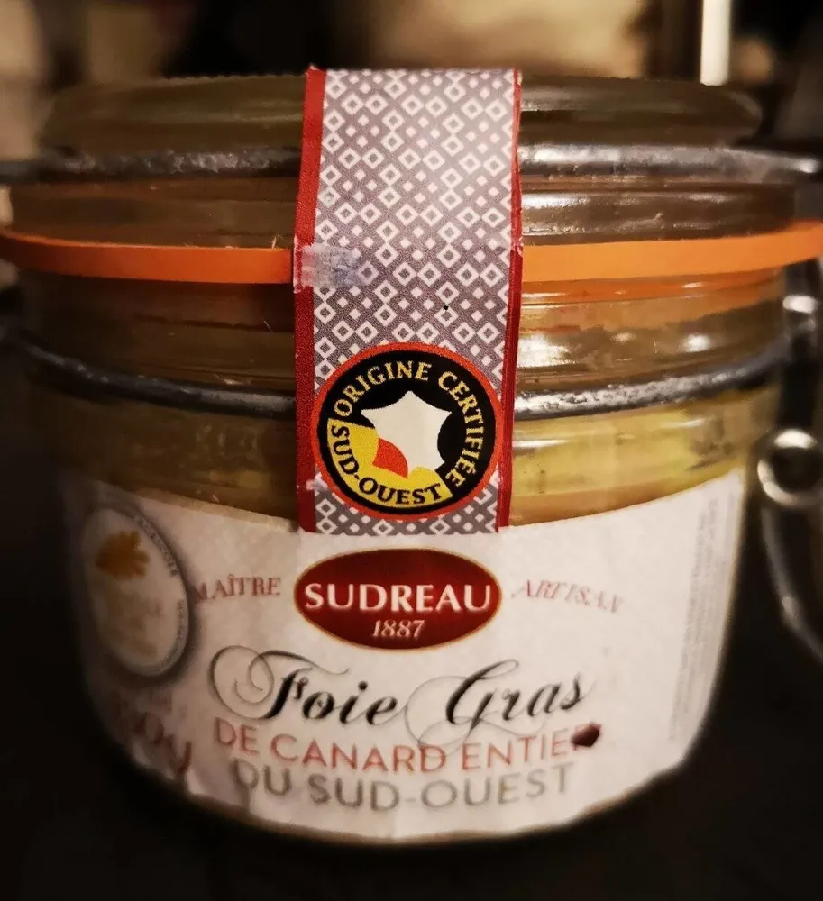 Foie gras de canard entier du Sud-ouest