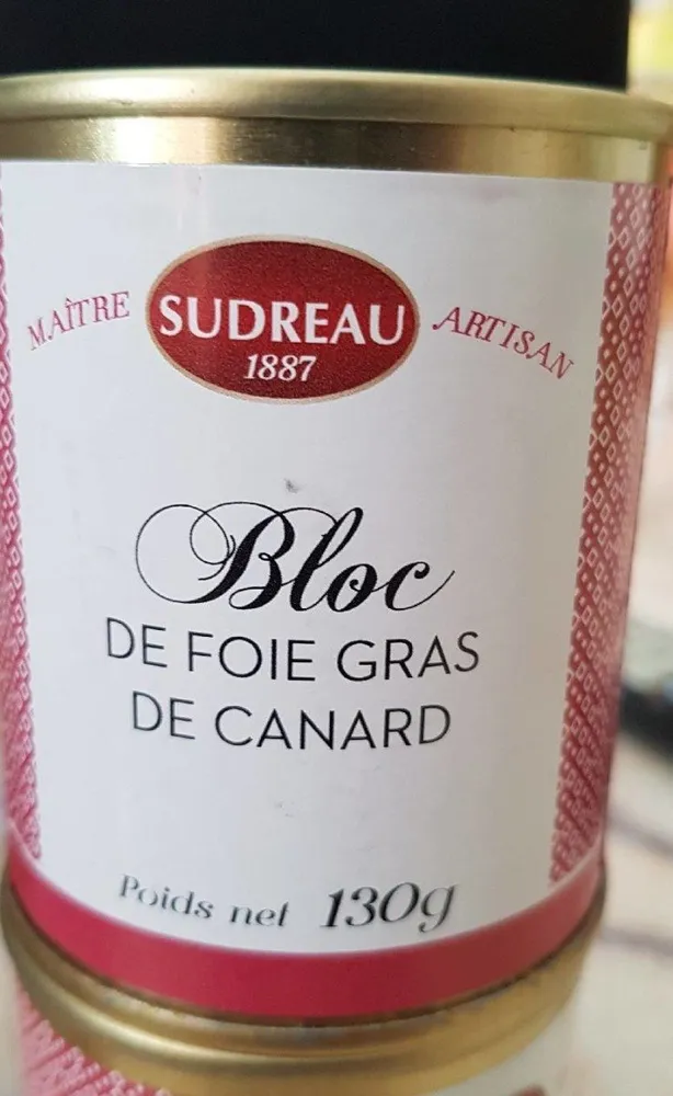 Bloc de foie gras de canard