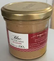 Bloc de foie gras de canard